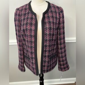Croft & Barrow Women's Tweed Jacket NWT